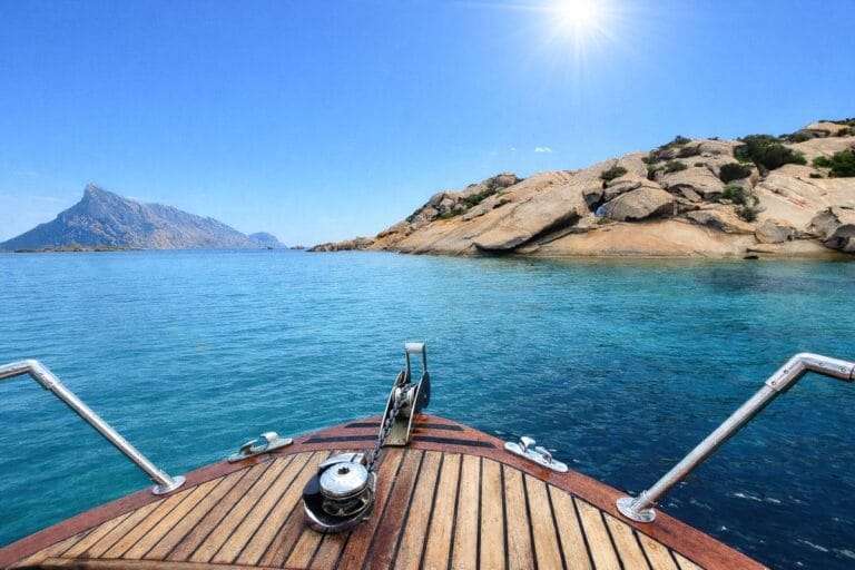 Sassi Piatti – Foto vom Boot aus – San Teodoro