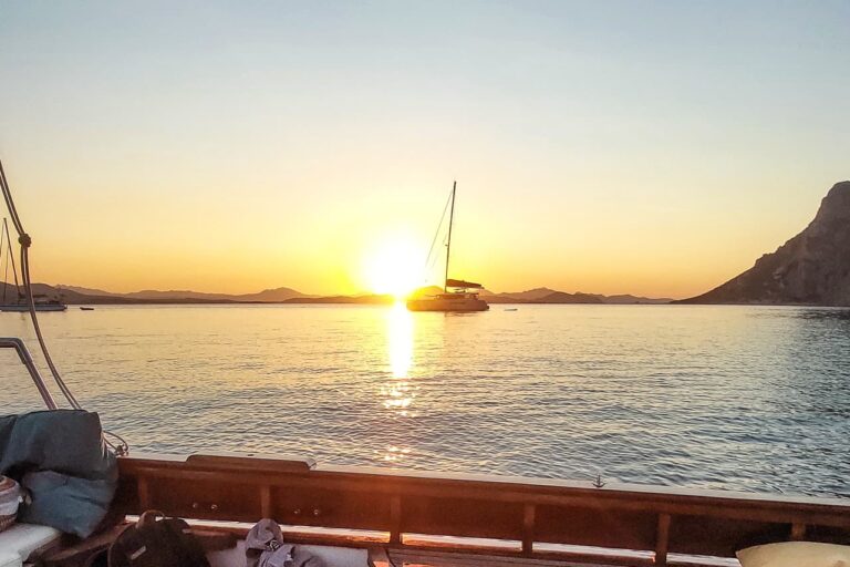 Piscine di Molara al Tramonto
